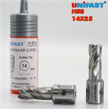 Mũi khoan từ Unifast HSS 14x25