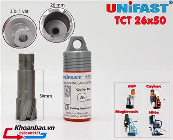 Mũi khoan từ Unifast TCT 26x50