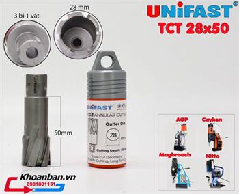 Mũi khoan từ Unifast TCT 28x50