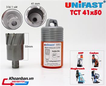 Mũi khoan từ Unifast TCT 41x50
