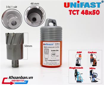 Mũi khoan từ Unifast TCT 48x50